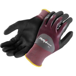 Synthetic Dipped Oil Repellent Gloves – Ninja Maxim Dry