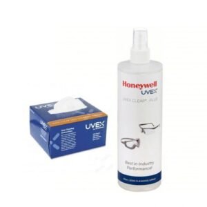 UVEX HONEYWELL Lens Cleaning Wipes and Solution